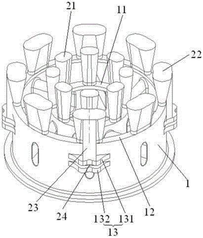 High temperature alloy thin-wall annular casting pouring system and manufacturing method
