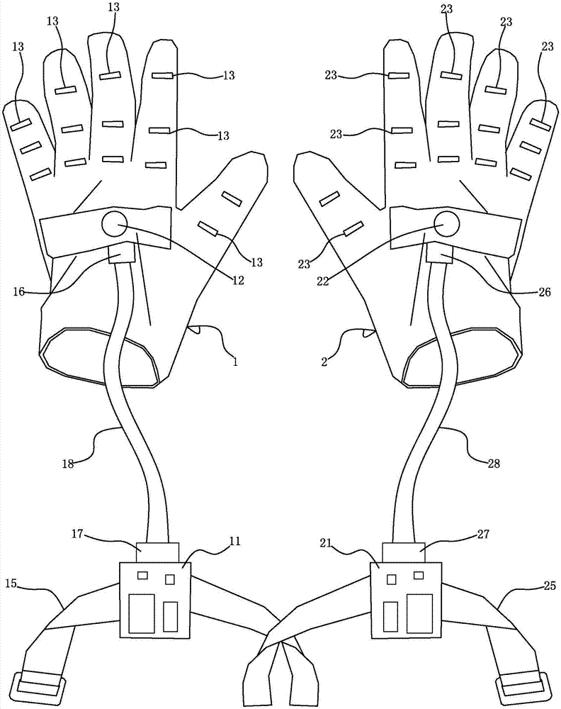 Instant sign language interpreting gloves