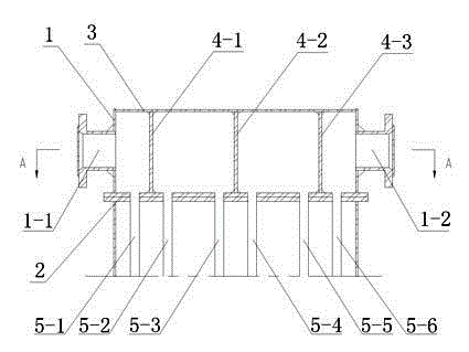 Tube box welding structure and manufacturing method