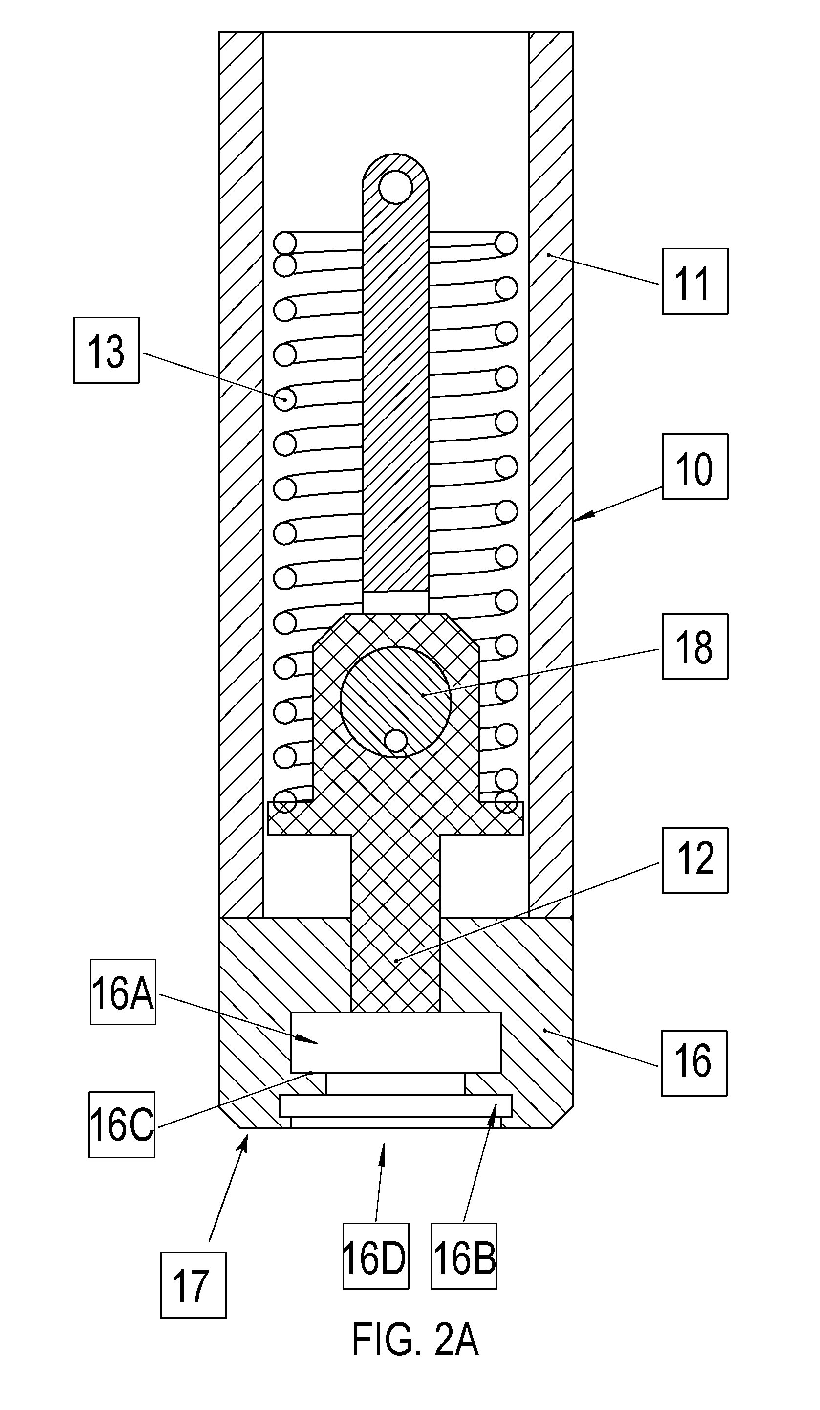 System for transporting fluid across or into a biological barrier, device and capsule as part of the system