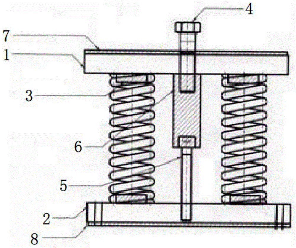 Multi-spring steel plate damper