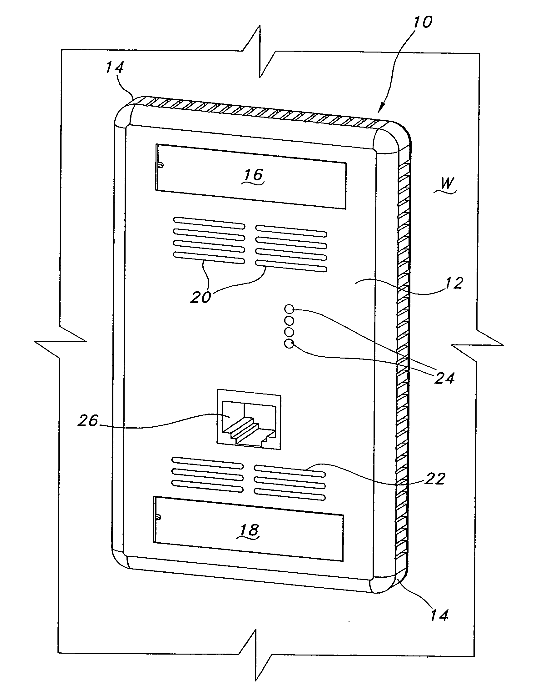 Wireless access point with temperature control system