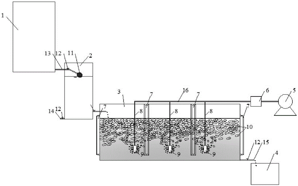 Method and device for culturing periphyton