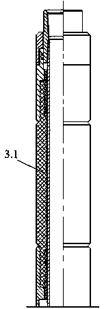 Method of processing cement sheath outside screen pipe after cementing well completion