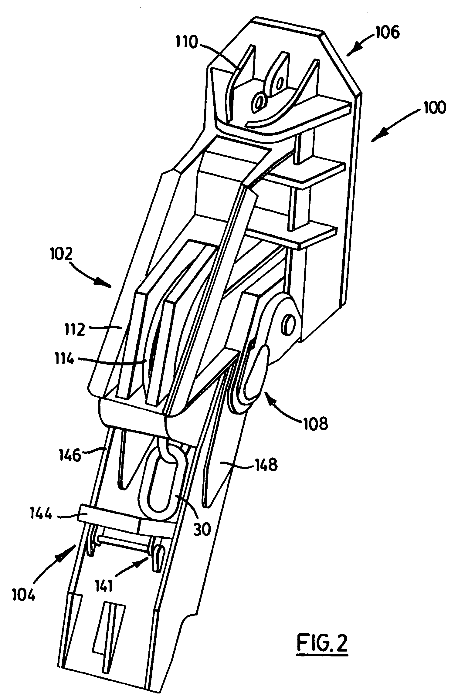 Underwater chain stopper and fairlead apparatus for anchoring offshore structures
