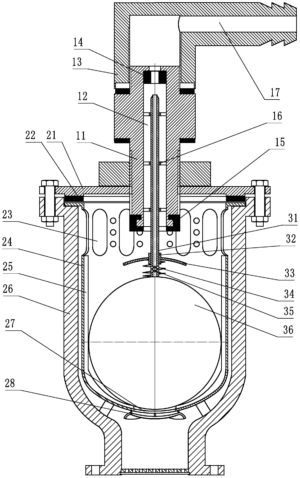 Precise composite suction and exhaust valve