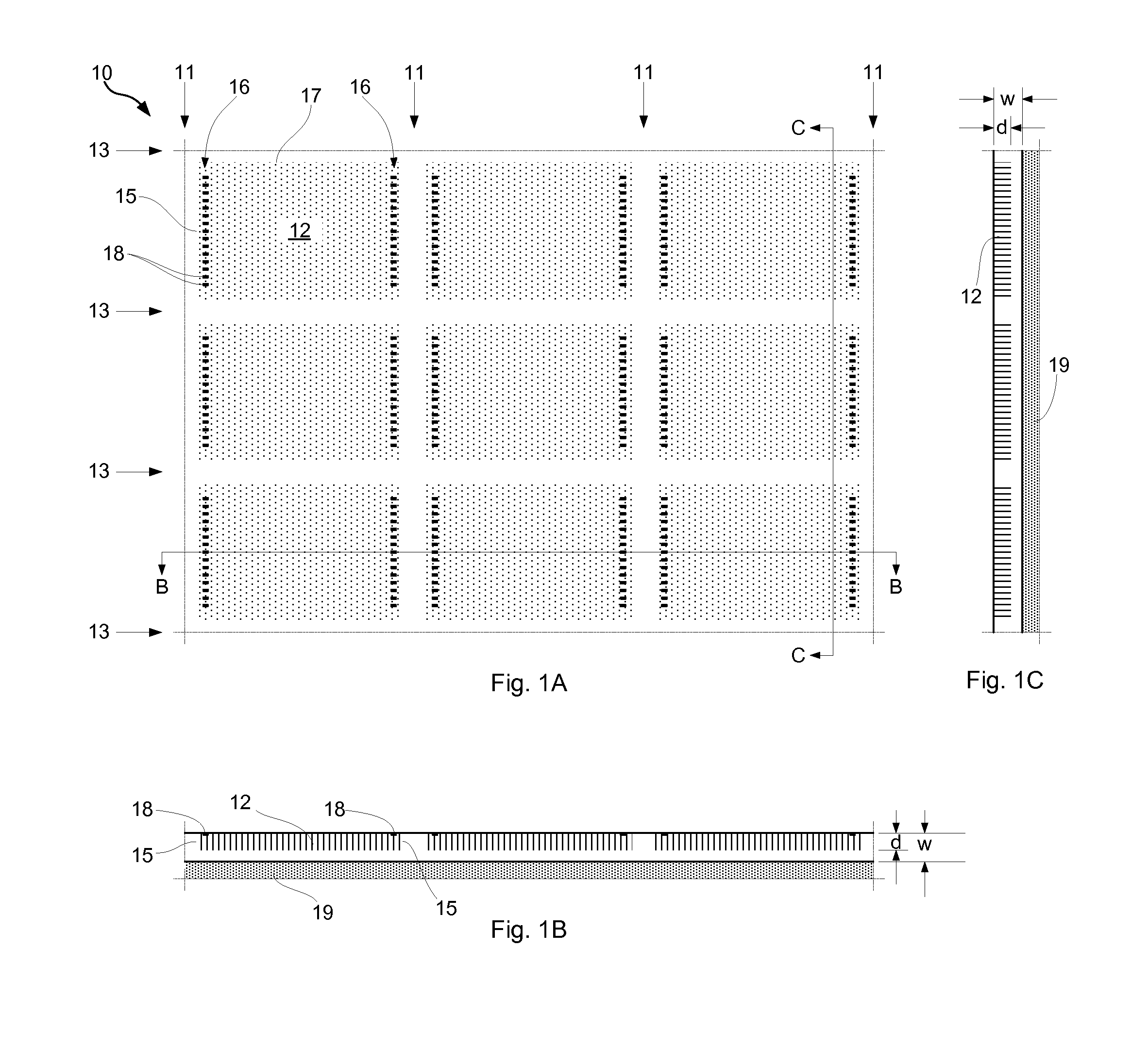 Semiconductor die array structure
