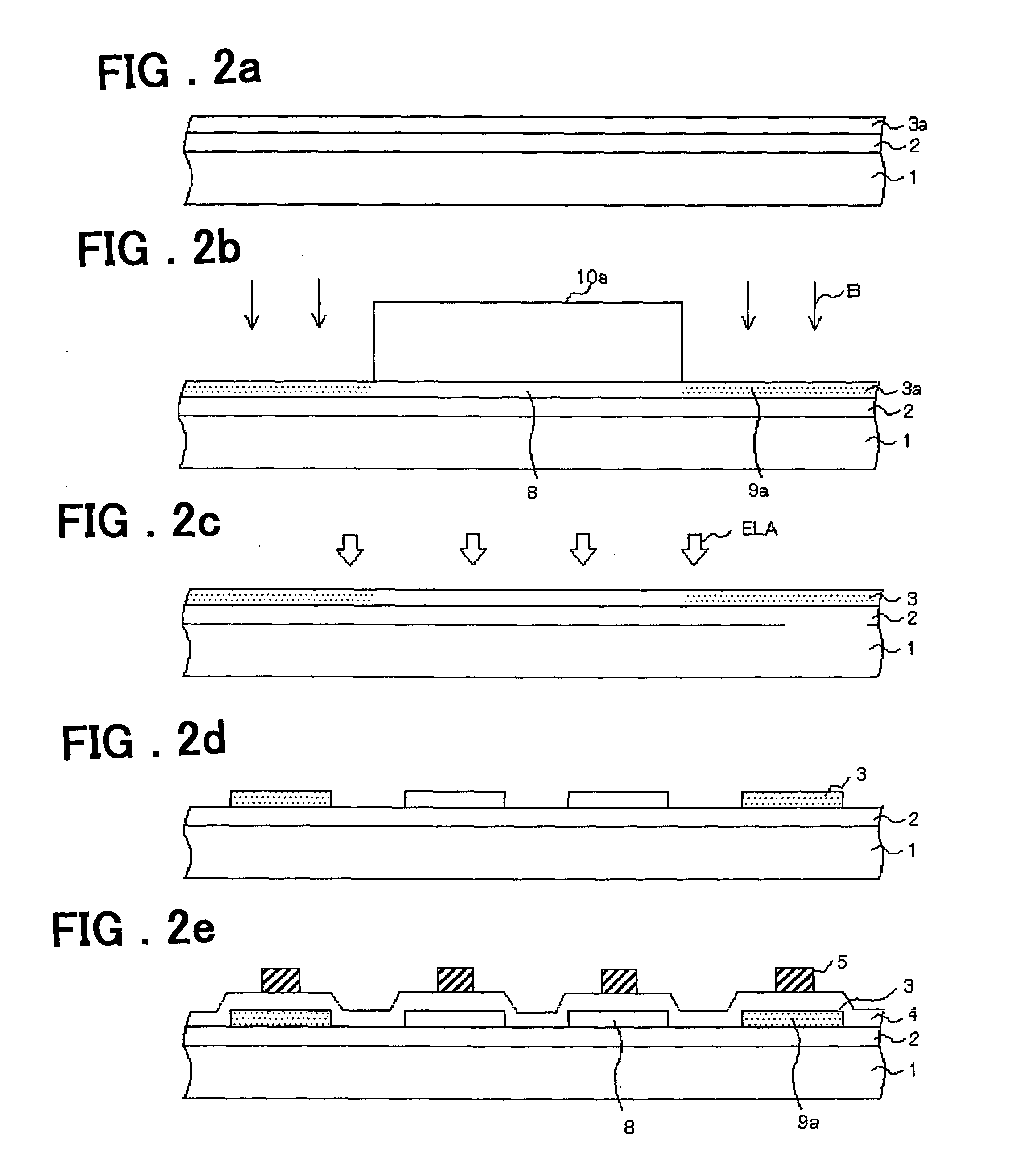 Thin film semiconductor device and manufacturing method