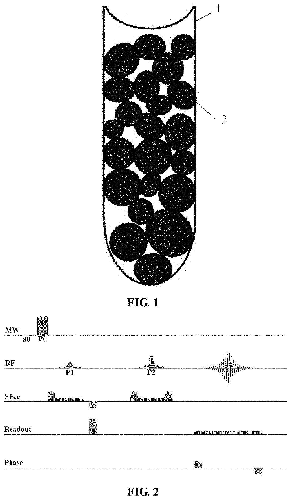Method for measuring oil-water distribution using dynamic nuclear polarization for magnetic resonance imaging (dnp-mri)