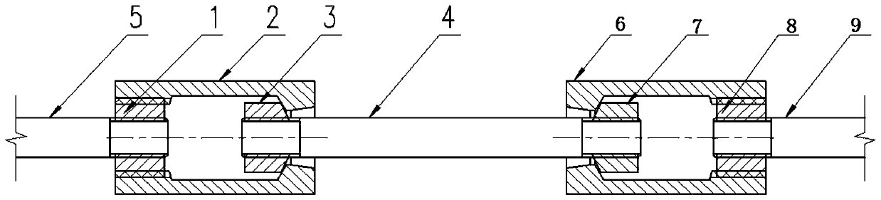 Universal reinforcing steel bar connecting assembly