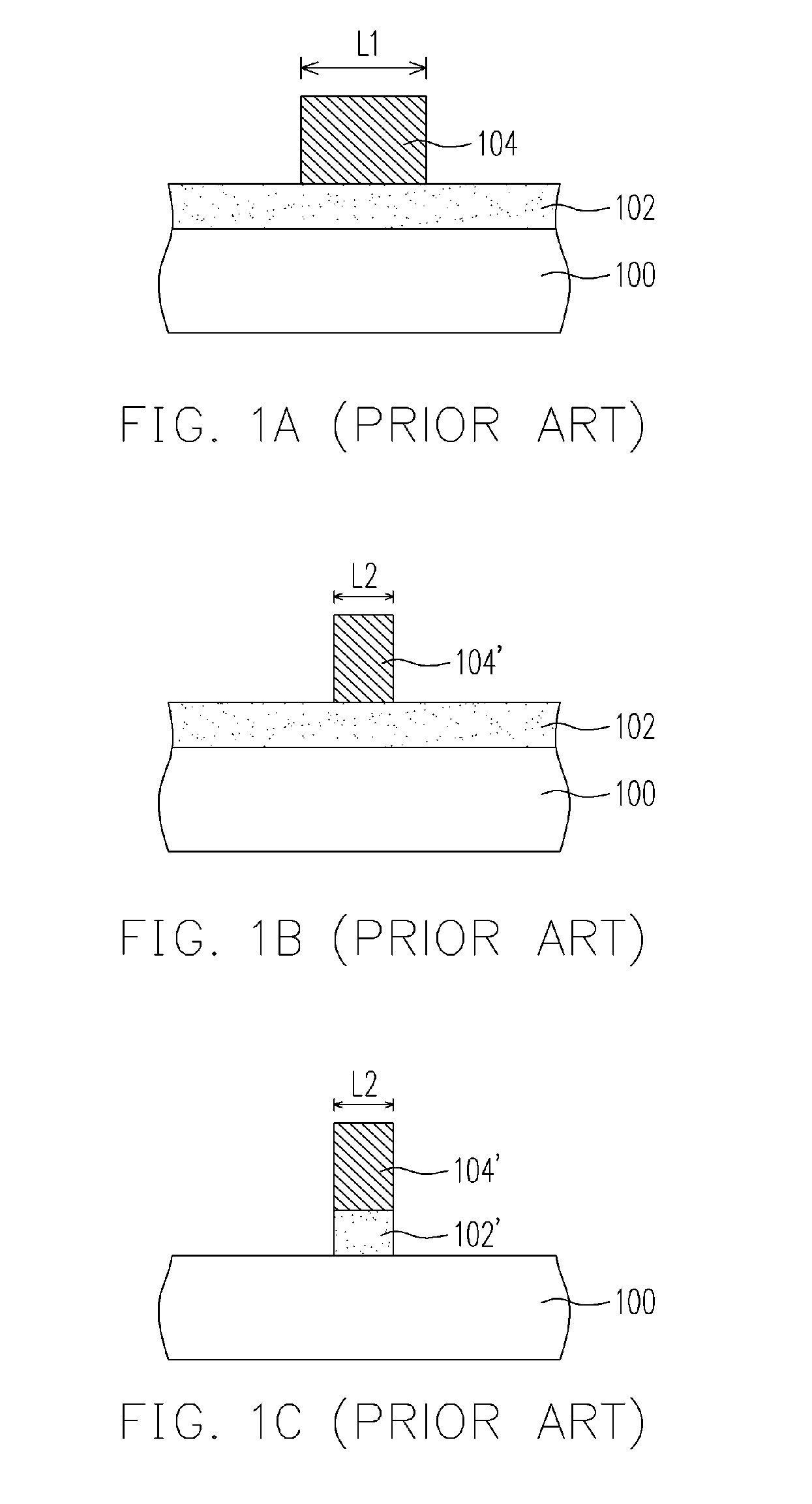 Method for reducing critical dimension and semiconductor etching method