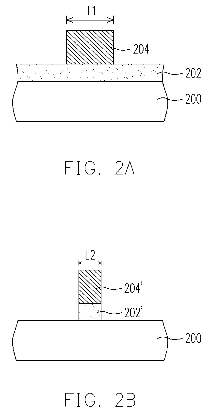 Method for reducing critical dimension and semiconductor etching method