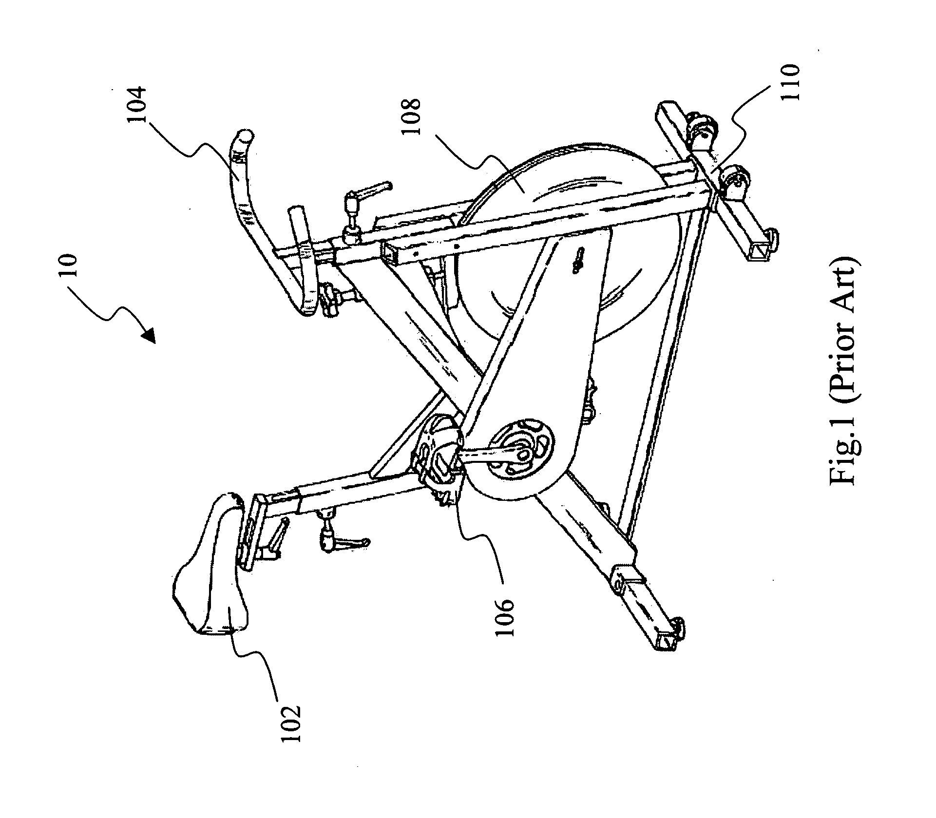 Auxiliary supporting device of a bicycle