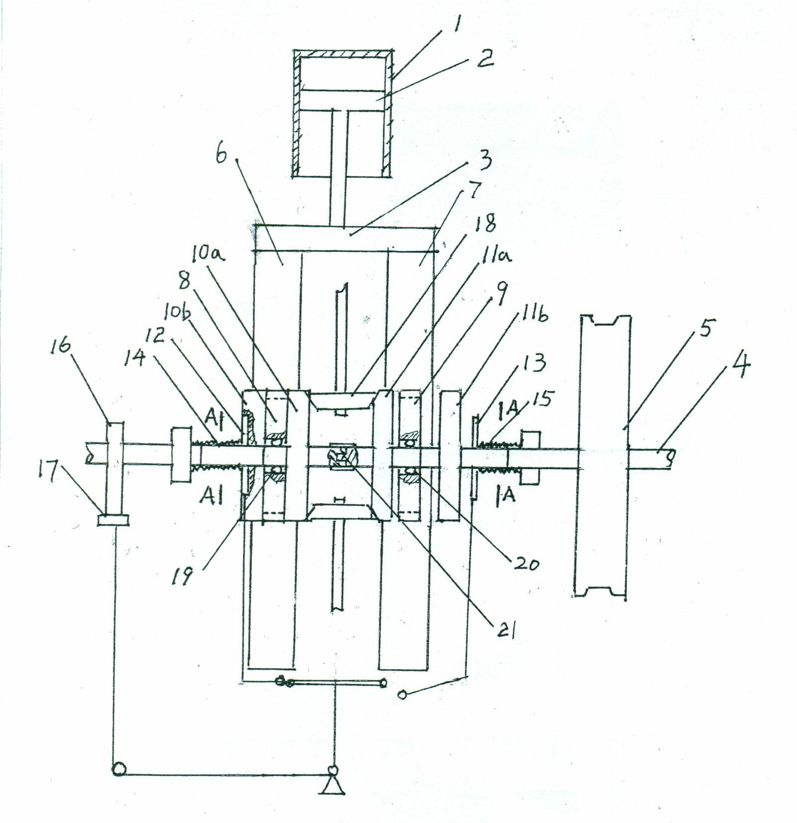 Linear transmission reciprocating-type internal combustion engine