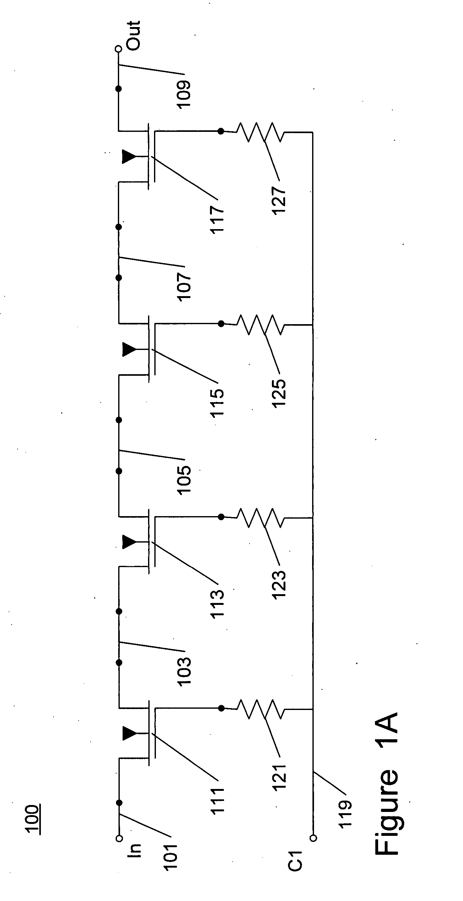 Circuit and method for controlling charge injection in radio frequency switches