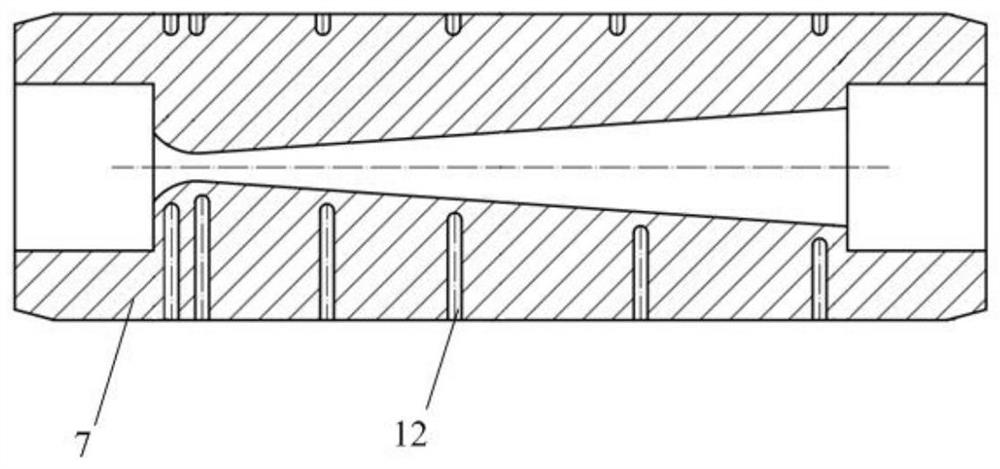 A measurement system for thermal field distribution of sonic nozzle pipe wall