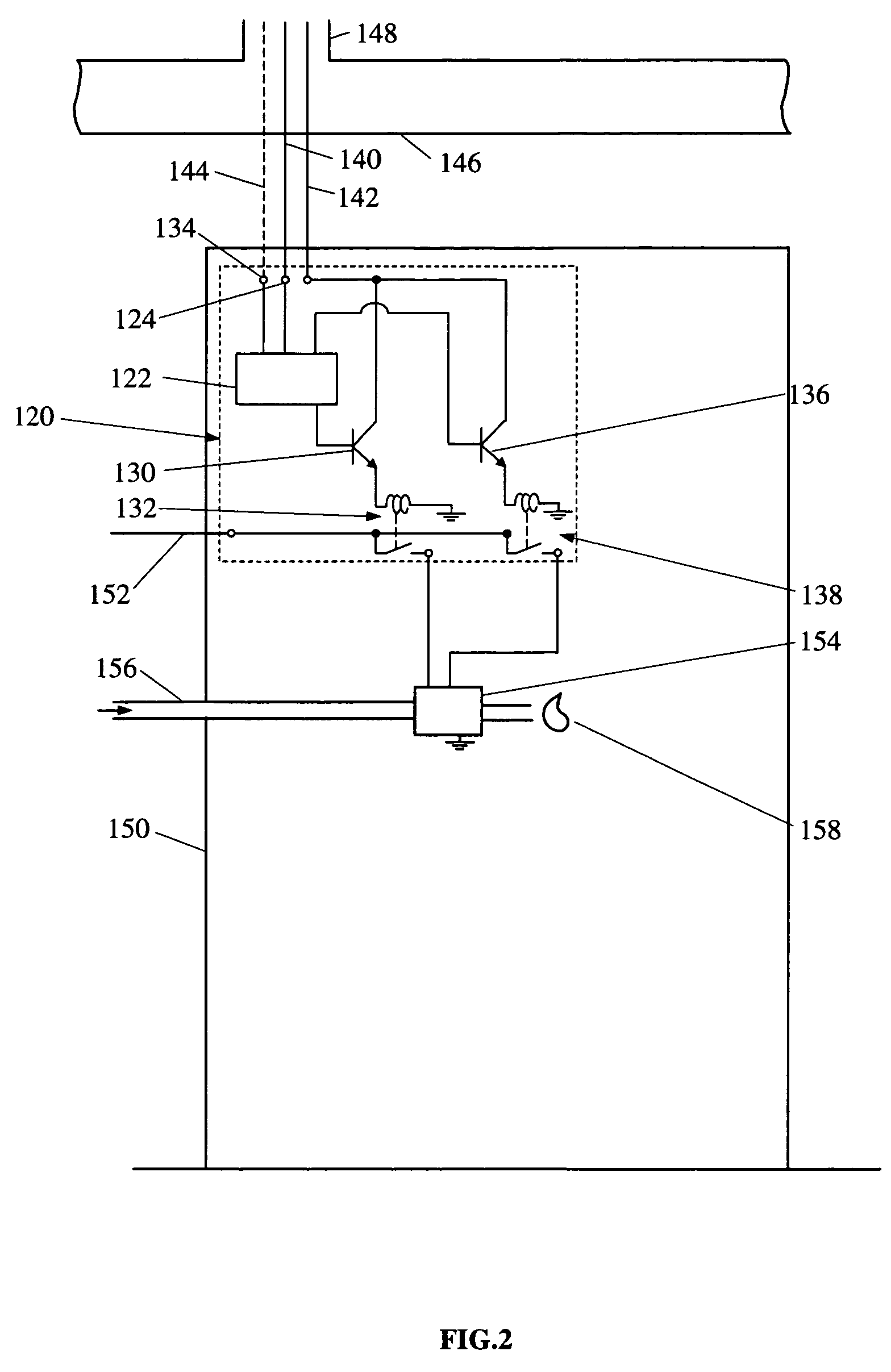 Controller for two-stage heat source usable with single and two stage thermostats