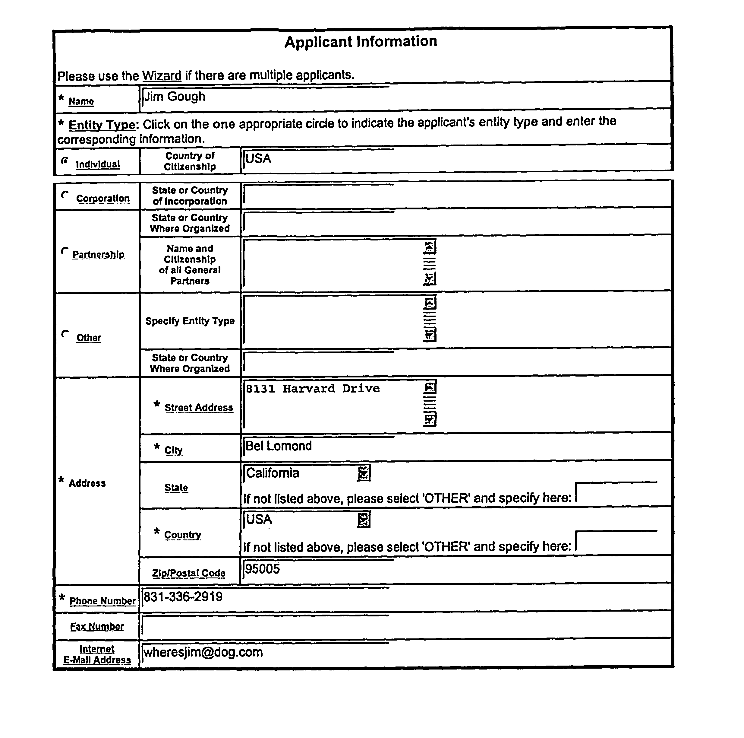 Automated electronic document filing system, method, and article of manufacture