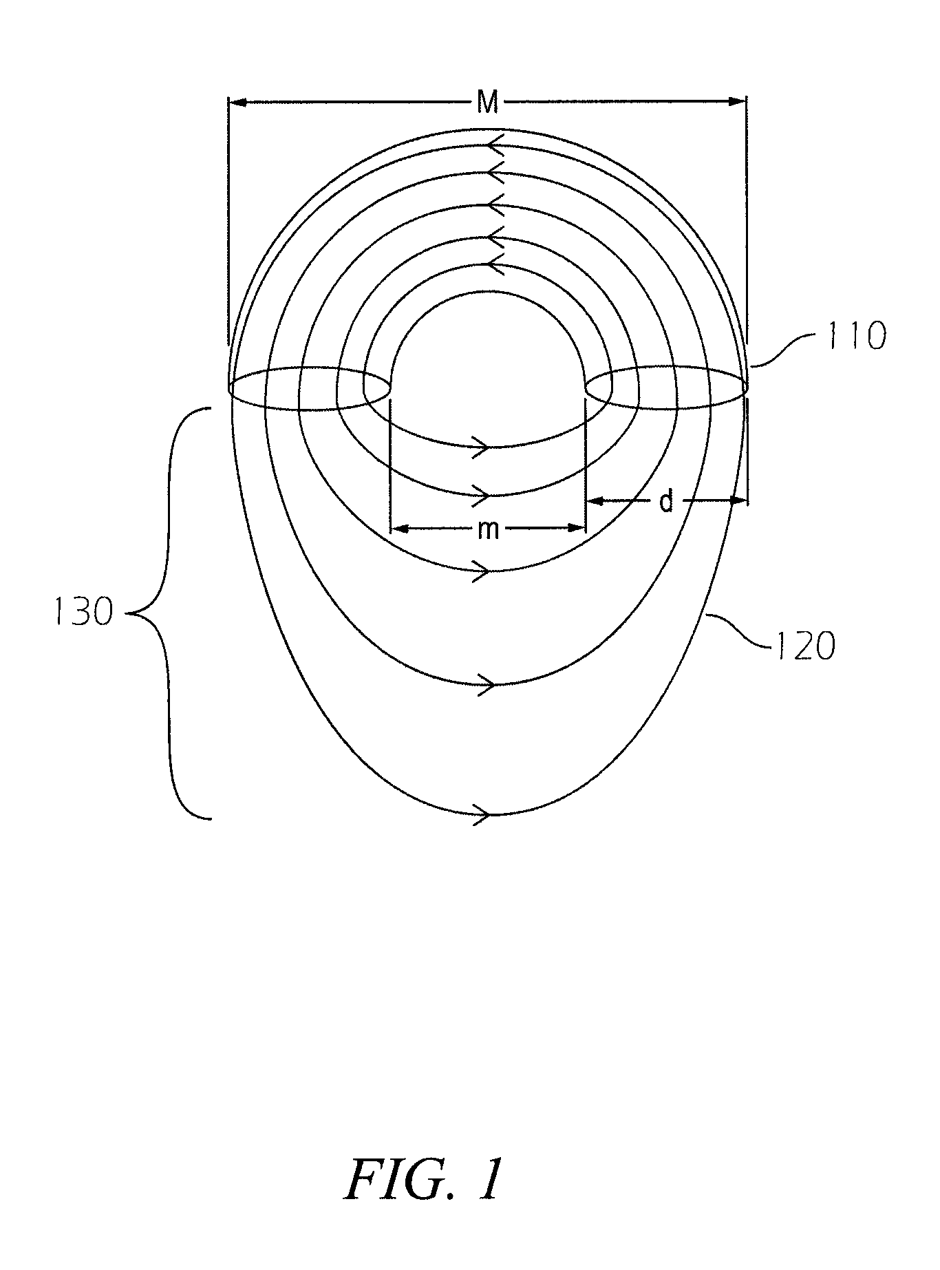 Multisegmented toroidal magnetic field projector