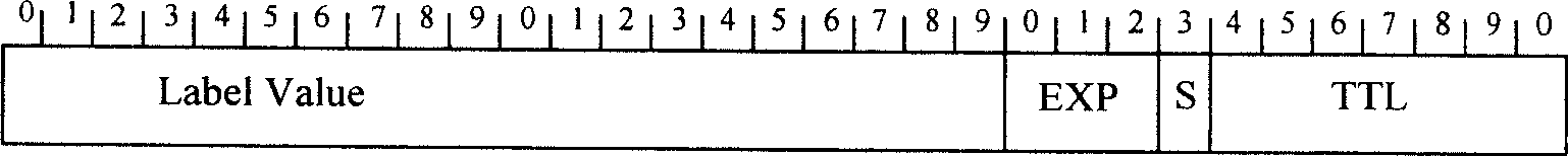 Method for realizing flow equitable transmission in MPLS looped network