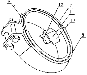 Cutting device for petroleum pipeline