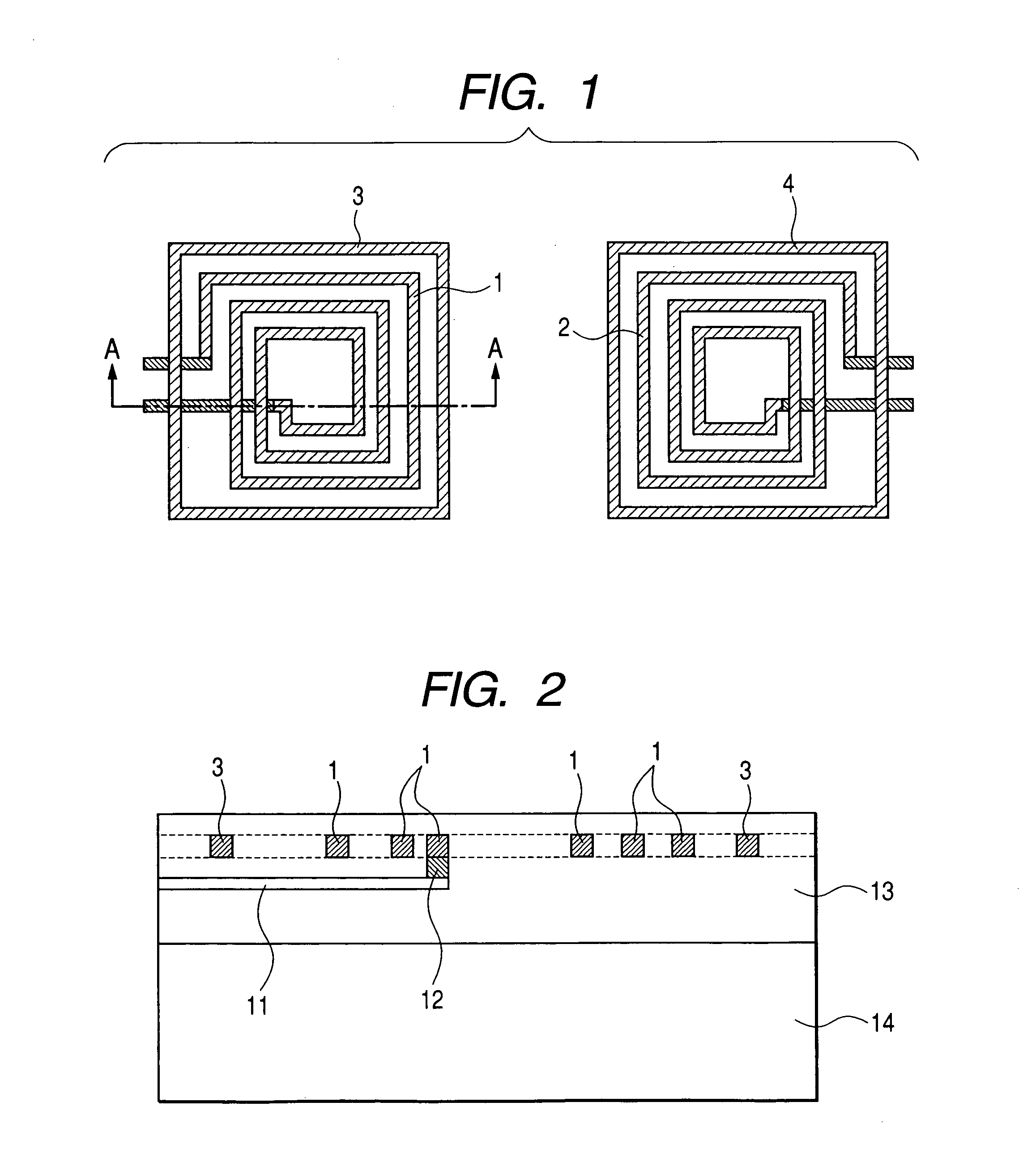 Semiconductor devices with inductors