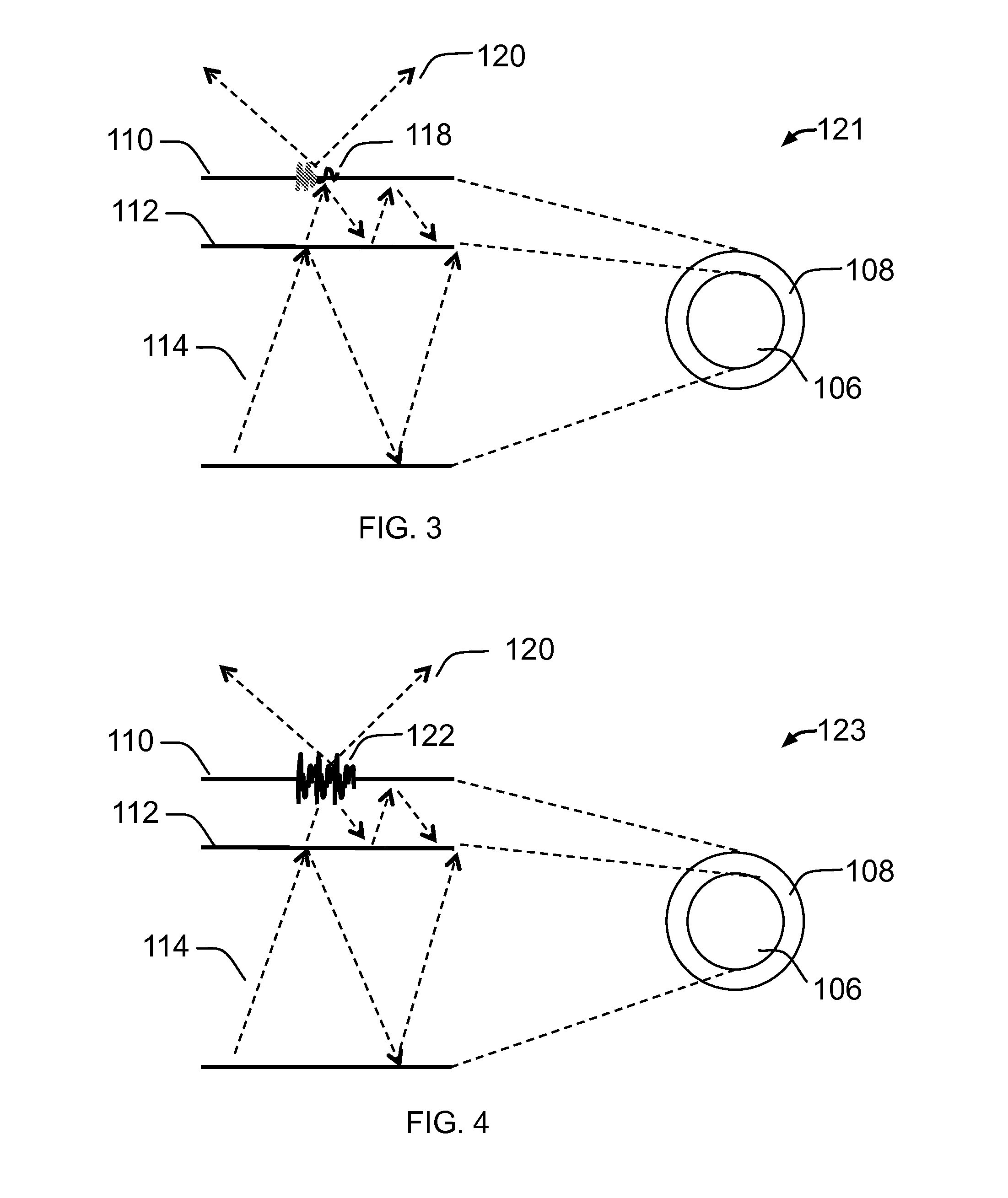 Optical fibers having a Surface Light Field Emulation (s-LiFE) segment and method of making the same