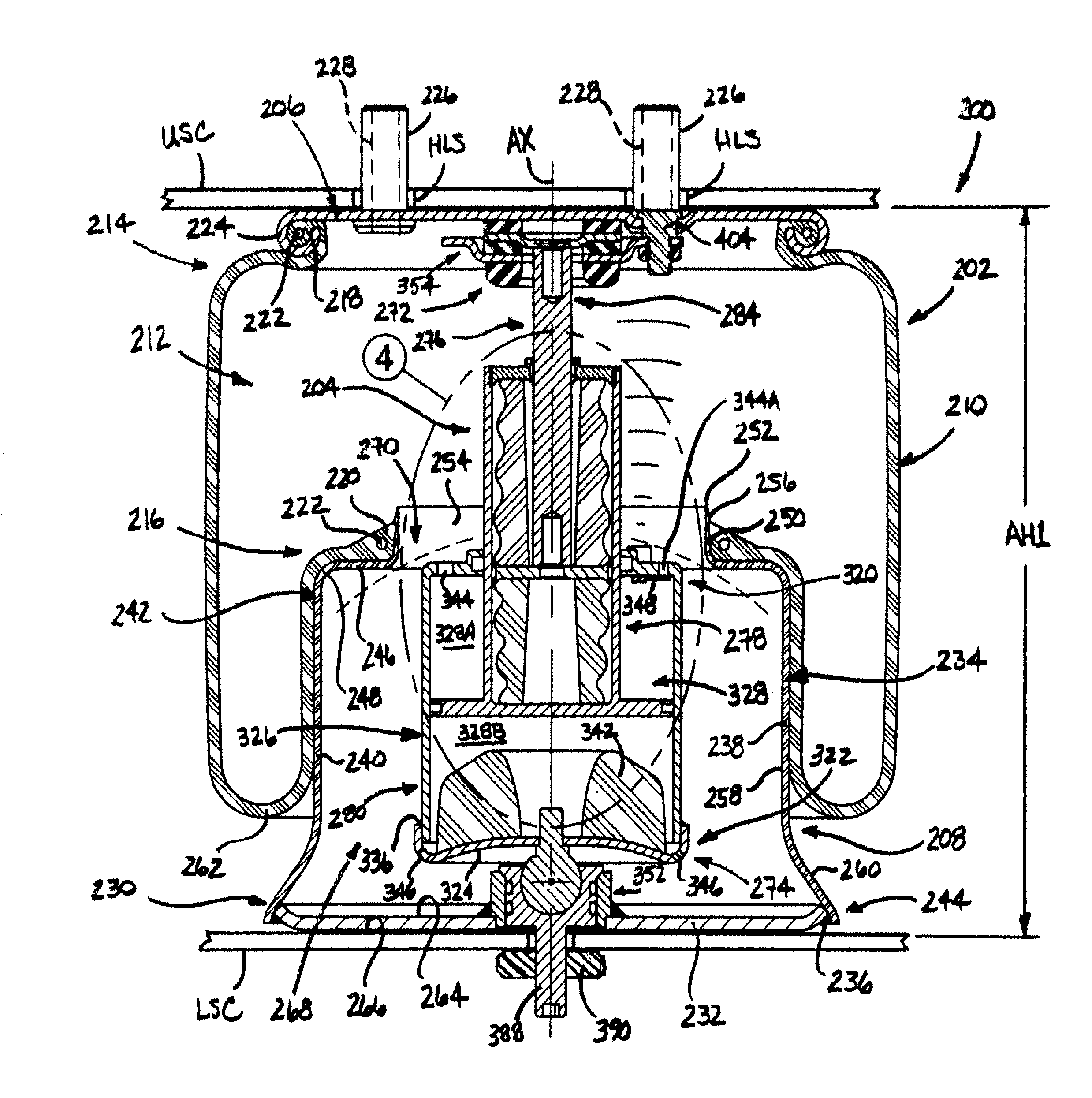 Gas spring and gas damper assemblies and methods of assembly