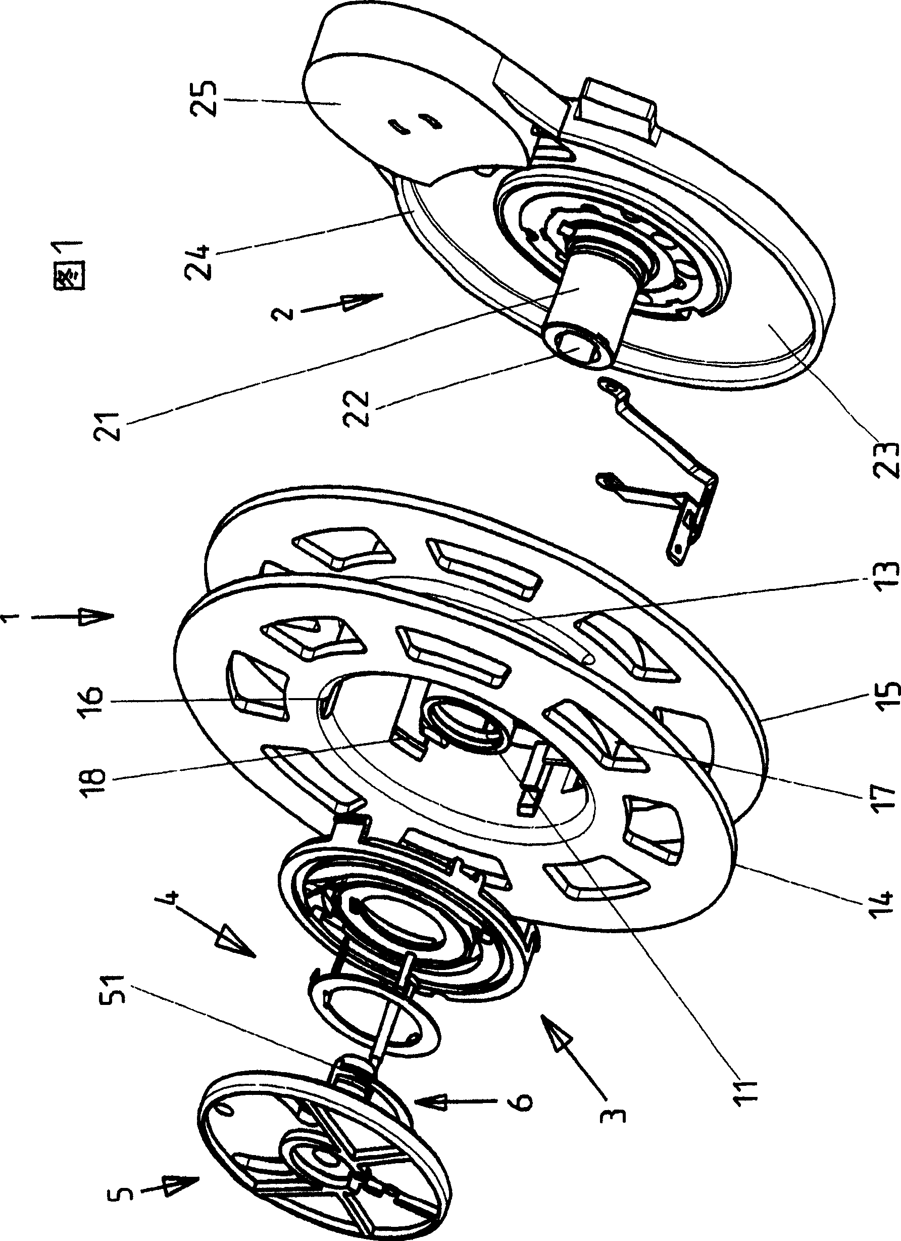 Auto reeling type reeler