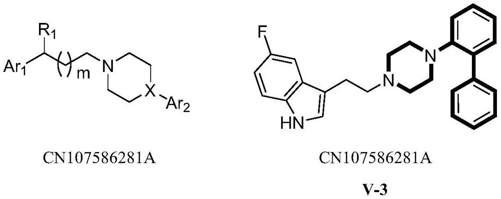 Application of Heterocyclic Substituted Phenylpiperazine or Phenylpiperidine Derivatives in Antidepressants