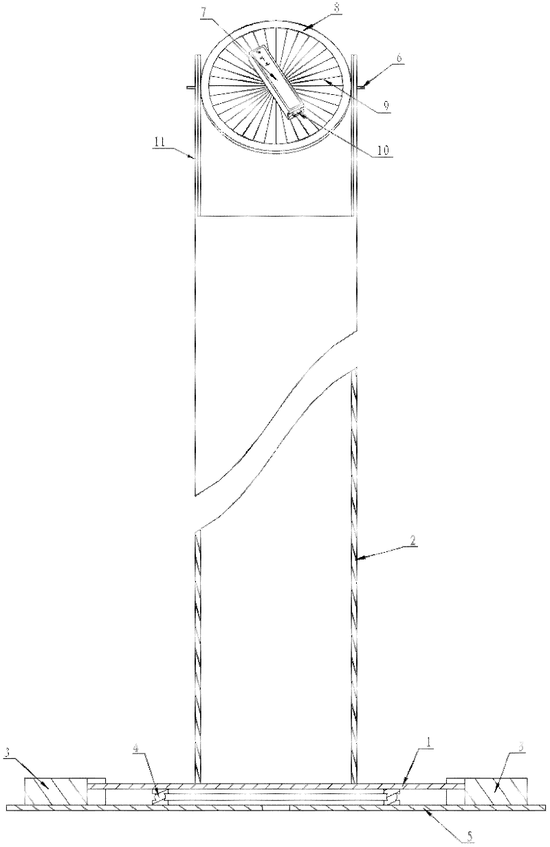 Orthogonal field calibration device for three-component magnetic probe and calibration method thereof