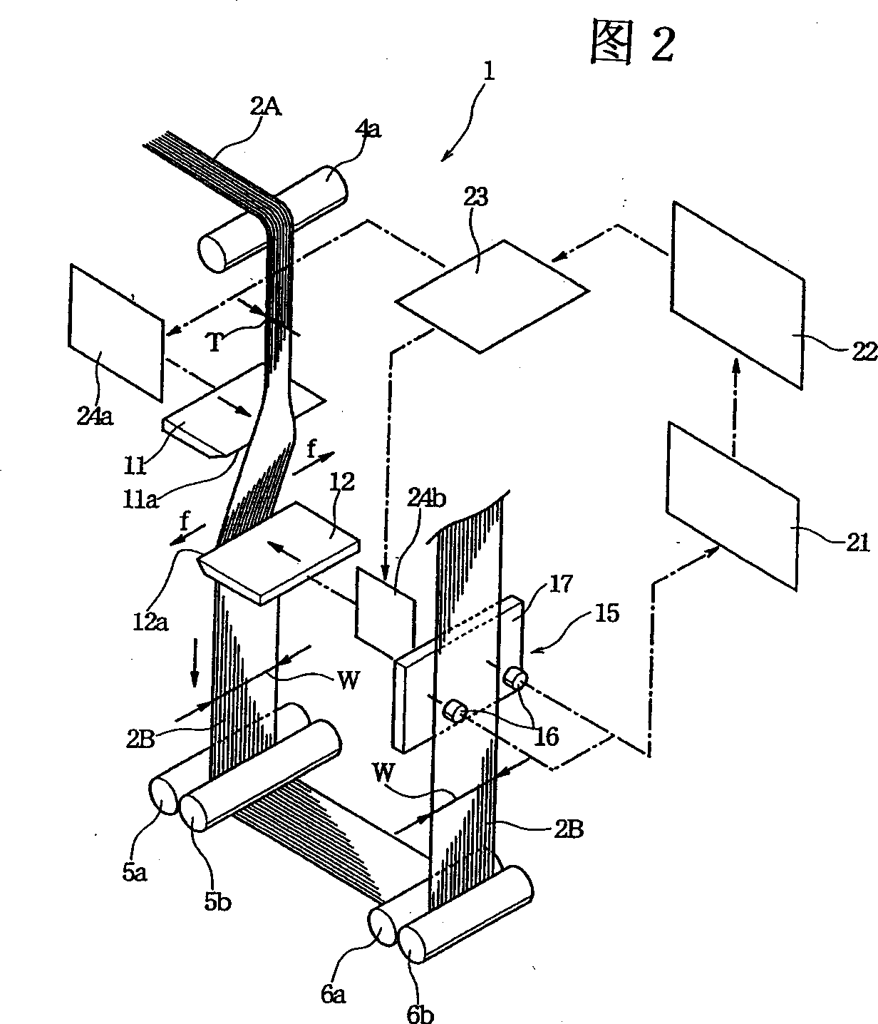 Continuous filament-yarn opening method and apparatus thereof