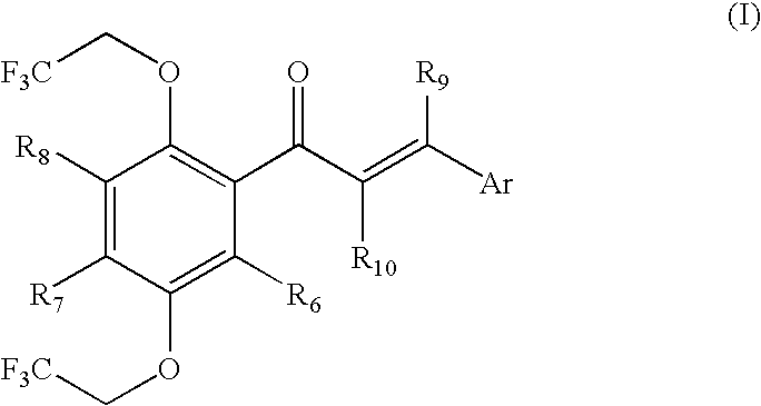 Multifluoro-substituted chalcones and analogs as activators of caspases and inducers of apoptosis and the use thereof