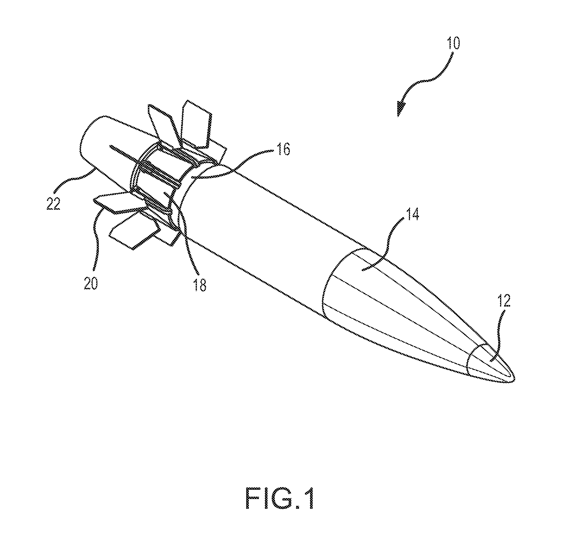 Deployable fairing and method for reducing aerodynamic drag on a gun-launched artillery shell