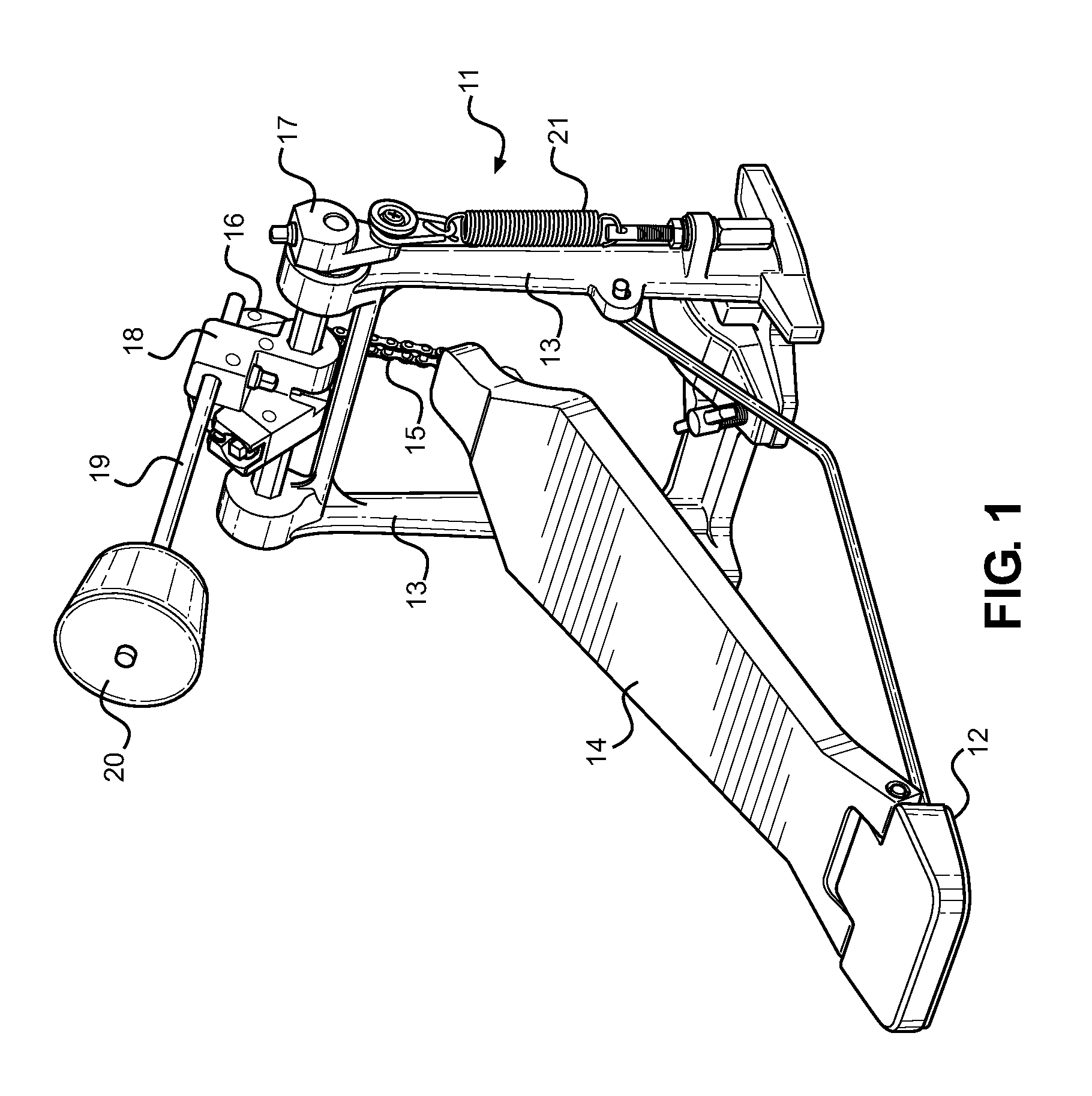 Device and Method for Tuning a Drum Pedal Assembly