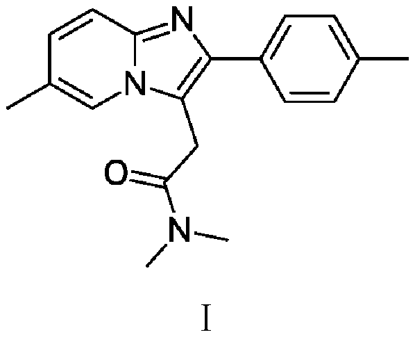 A kind of preparation method of zolpidem