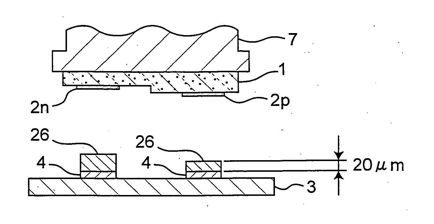 Method for mounting semiconductor chip and semiconductor chip-mounted board