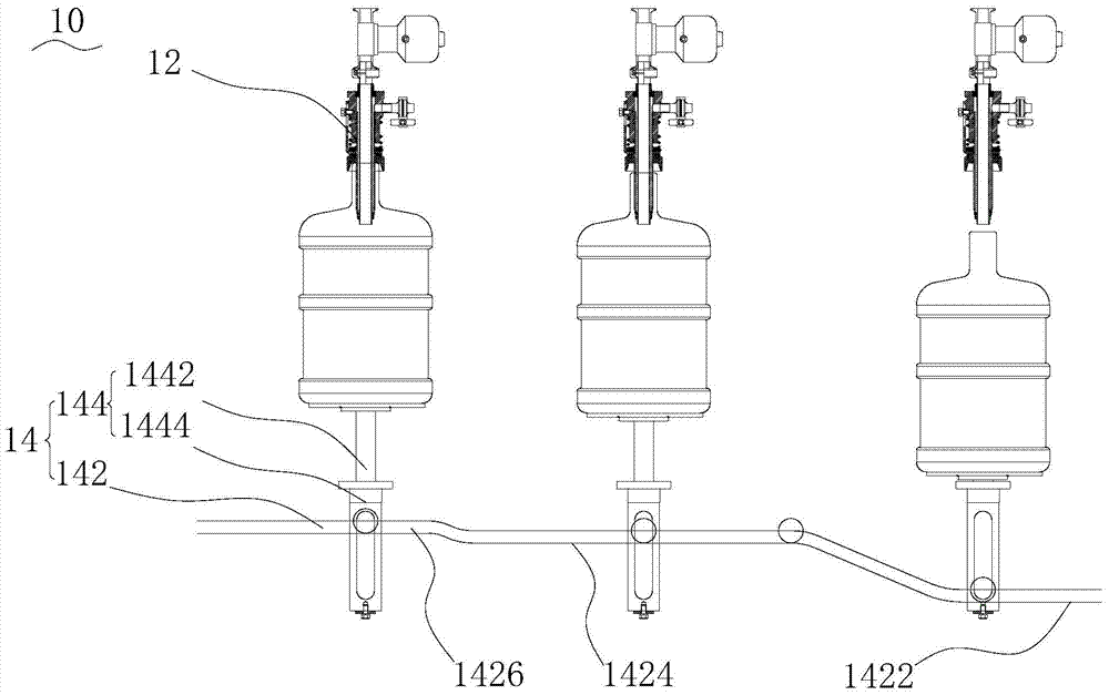 Filling system and filling method using the same