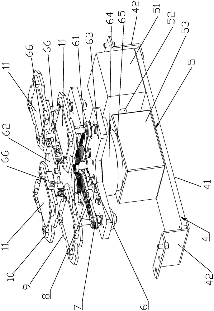 Comprehensive appearance detection device for mechanical flow line production