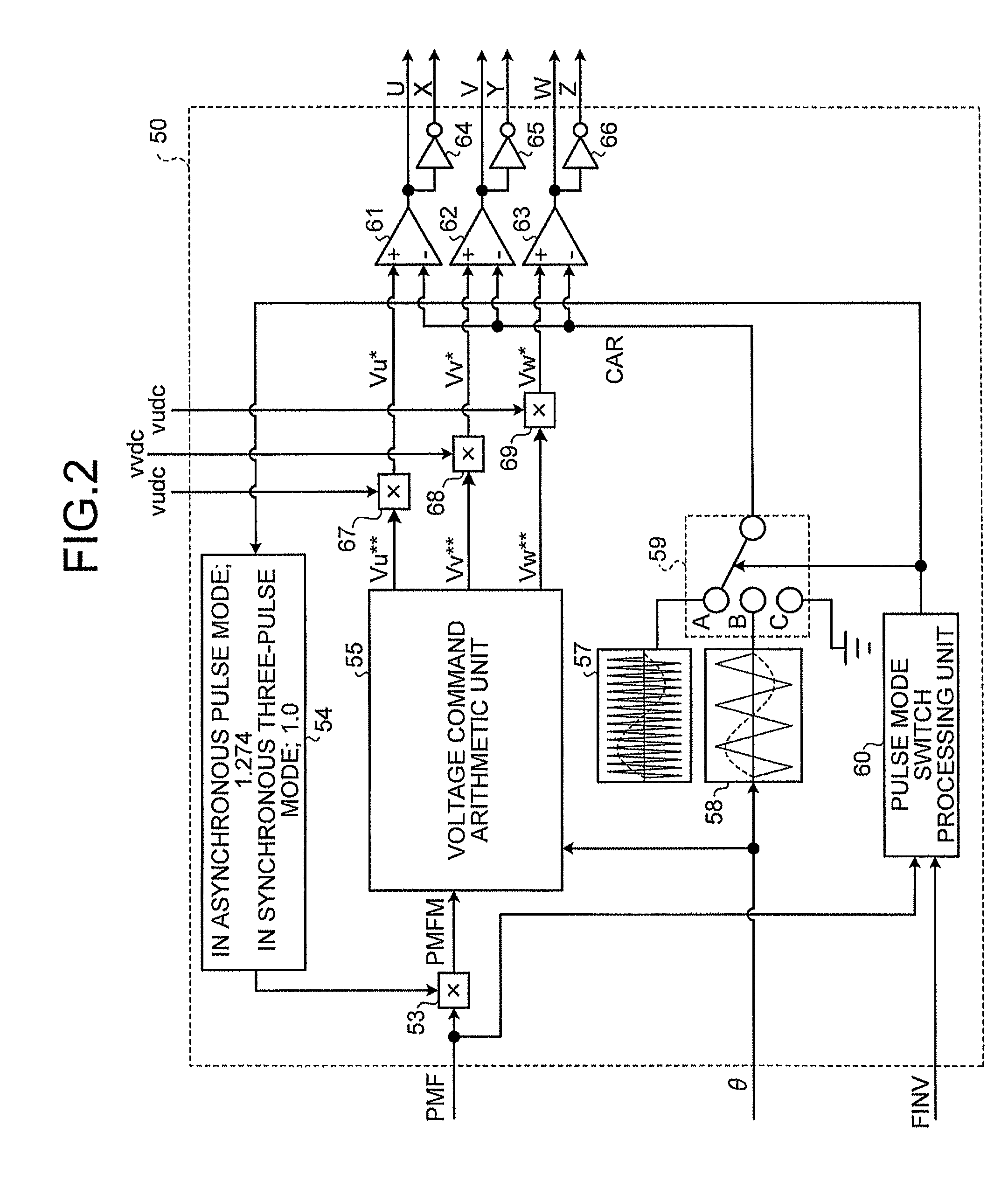 Control apparatus of alternating-current motor