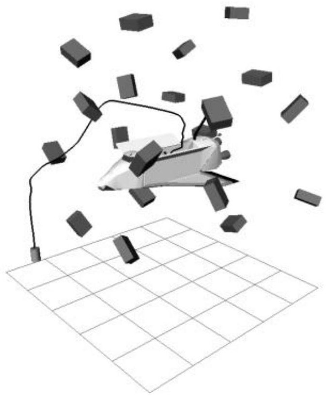 A Dynamic Path Planning Method for Spacecraft Cluster