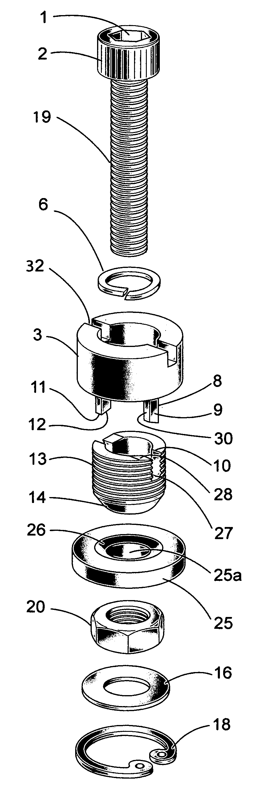 Leveling and aligning device