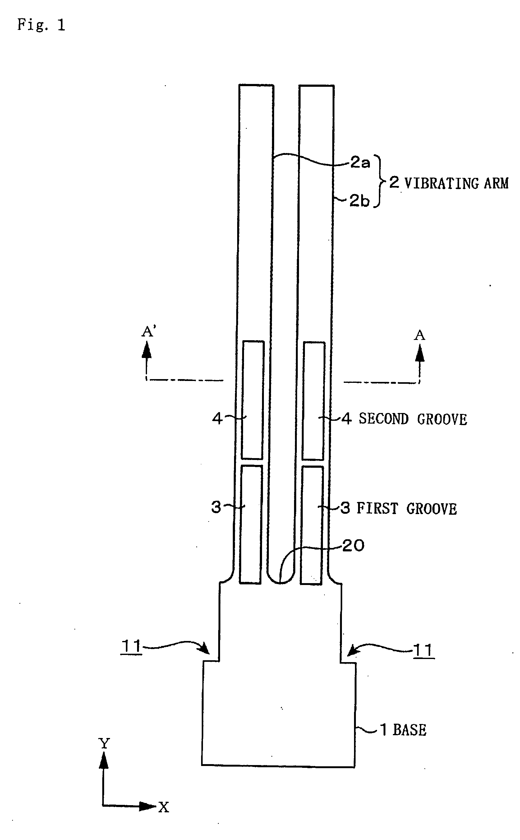 Piezoelectric vibrator
