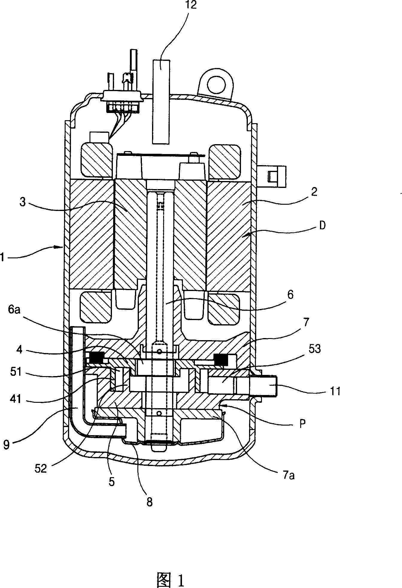 Method for making compression components for rotating blade type compressor