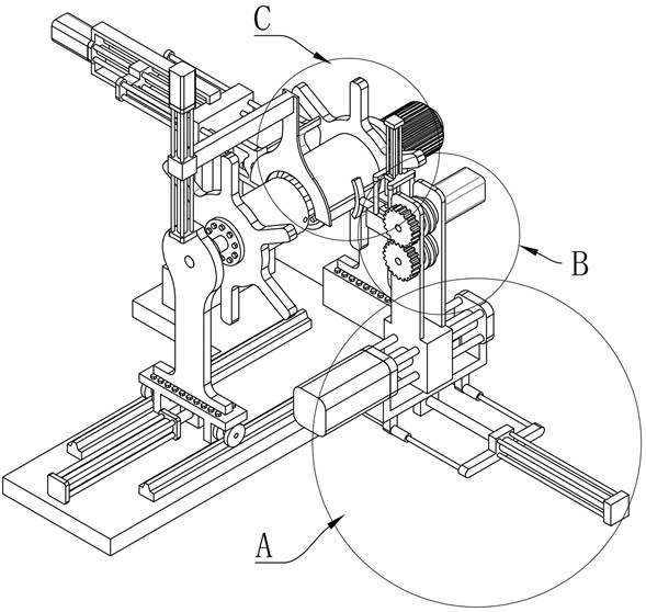 Cable coiling device