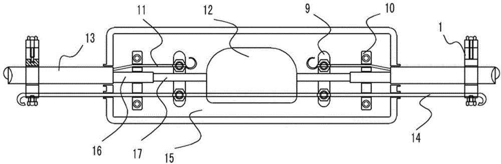 Optical cable lock installation method