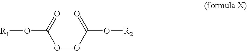 Thermosetting powder coating compositions comprising peroxydicarbonates