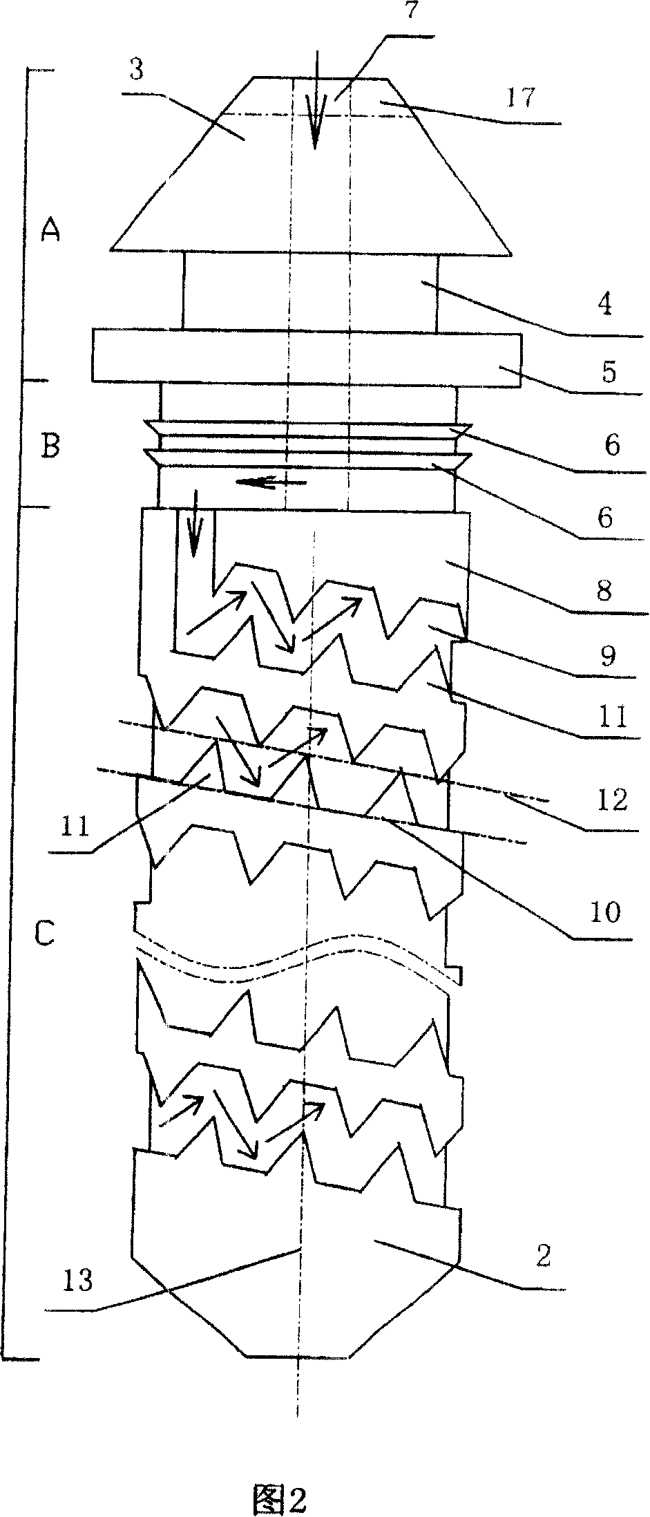 Flow-conducting water-seeping device, flow-conducting subirrigation device and subirrigation method