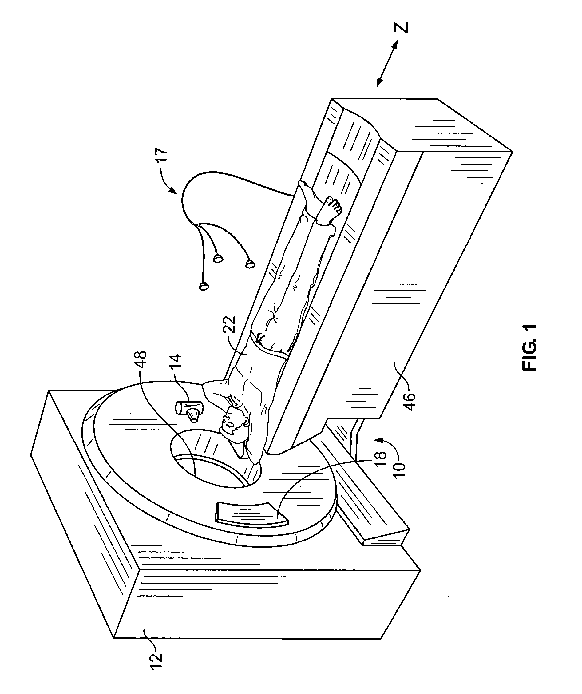 Method and system for performing CT image reconstruction with motion artifact correction