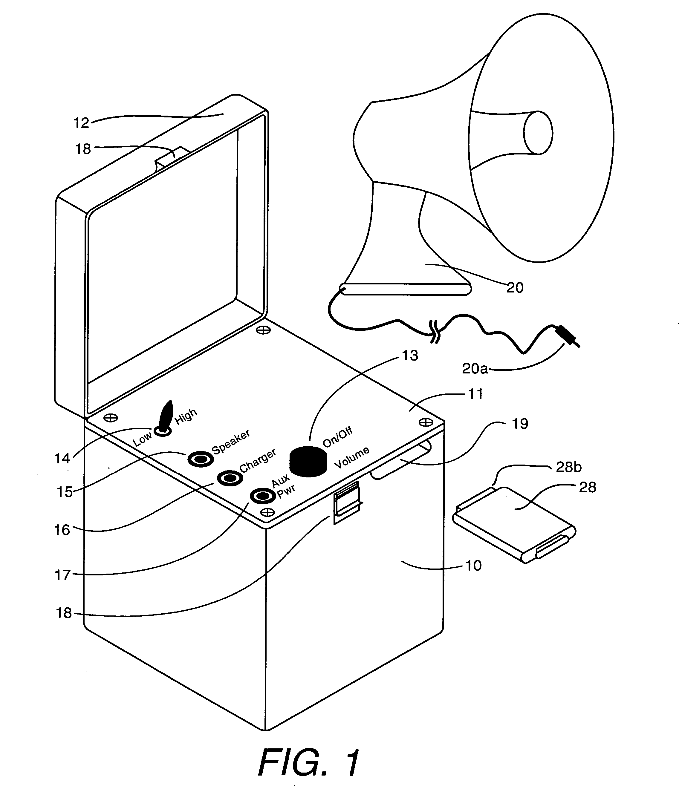 Audio device for luring wildlife